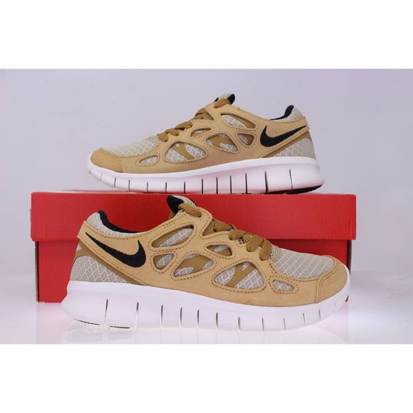 Nike Free Run 2 Rattan/Black-Wheat-Twine DM9057-200 Women's - Picture 4 of 8